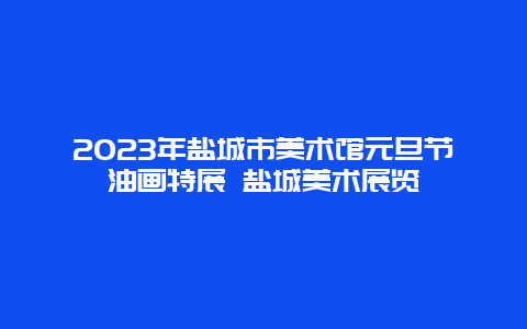 2024年盐城市美术馆元旦节油画特展 盐城美术展览