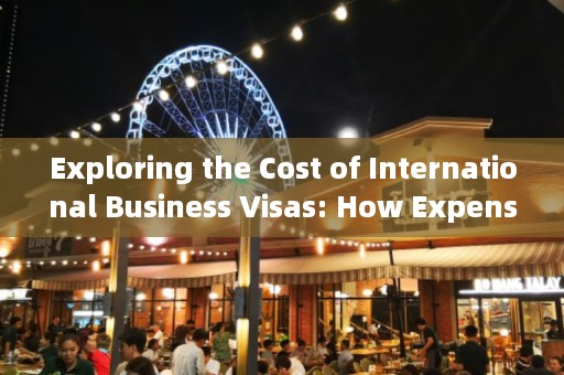 Exploring the Cost of International Business Visas: How Expensive Are They for Foreigners?